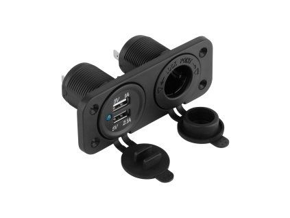 USB polnilnik za avto 3,1A CHR0002