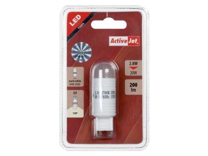 LED žarnica G9 2,8W 230V bela