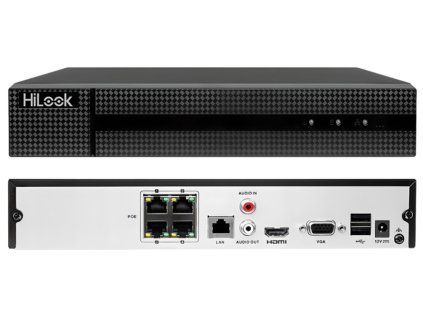 NVR-4-kanačni-5MP/4P - IP snemalnik 4-kanalni, 4x PoE, do 8Mpx, MD 2.0 - Hilook by Hikvision