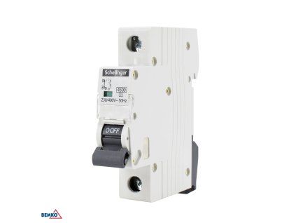 Schelinger modulni enopolni odklopnik B 6 A za DIN letvico BM-A02-G7-1P-B06