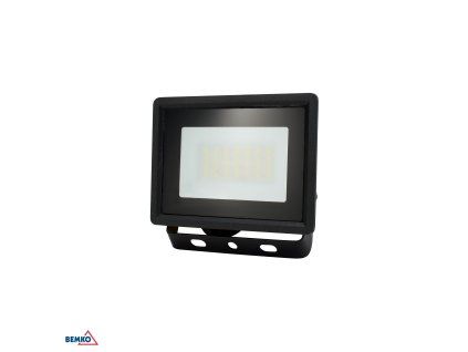 LED reflektor 20W 6500K IP65, črn, 1660 lm BM-C64-LFK2-020BL-6K