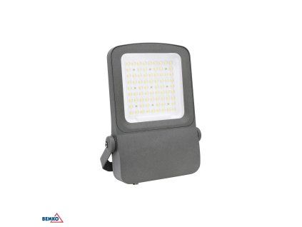 Luxmena LED reflektor 100 W 4000 K 17000 lm IP66 sivý BM-C66-LFC-100DG-4K-9090