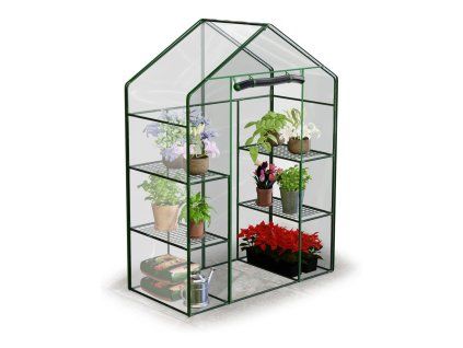 Mini rastlinjak 140 x 71 x 195 cm 4922
