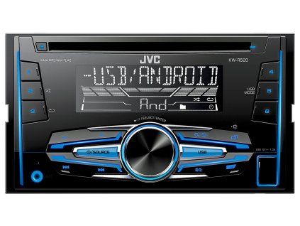 Avtoradio KW-R520 CD USB AUX, 2 DIN