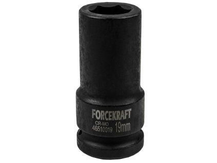 FORCEKRAFT Vplivni globoki adapter 3/4" 19mm 6-žlebni NASTAVNI KLJUČ