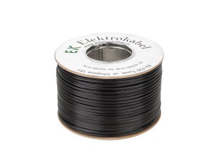 Zvočniški kabel SMYp 2 x 0,35 mm črn 200 m
