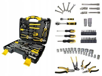 Set orodja 65 kosov 1/4-3/8" forcekraft