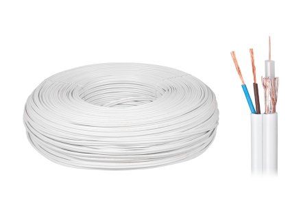 Koaksialni kabel YWDXek 75-0,59/3,7 K-60 + 2x0,5 mm 100 m